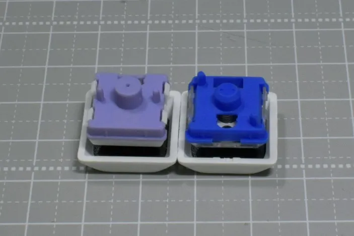 ChocV2フットプリントとArcadeフットプリント